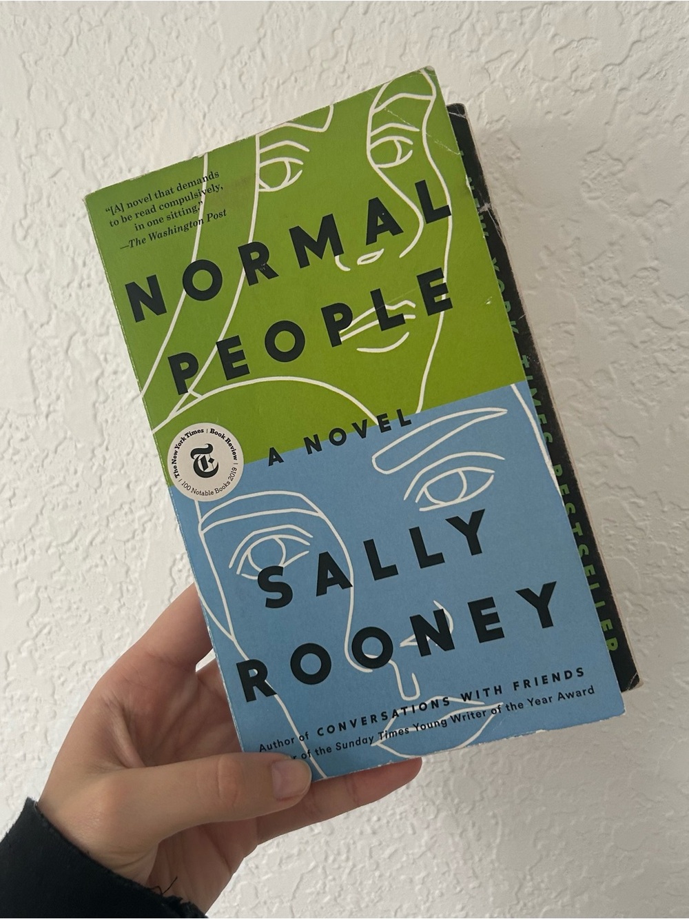 Normal People by Sally Rooney - Green & Blue Paperback